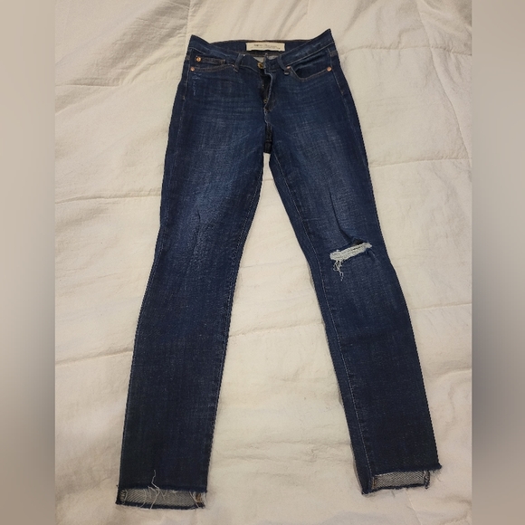 GAP Dark Wash Skinny Jeans Size 25 - Picture 7 of 8